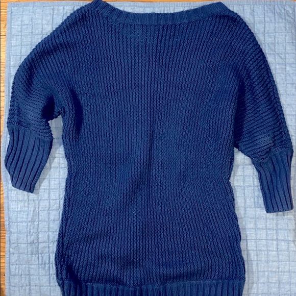 EXPRESS | Cozy Blue Sweater - Picture 2 of 3
